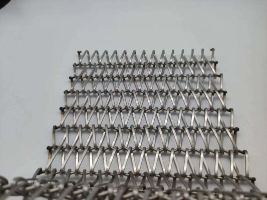 Stainless Steel 304 Spiral Wire Cloth Mesh For Interior Room Applications