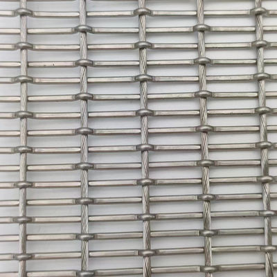 Stainless Steel 400Mesh Interior Wire Mesh Twill Weave For Divider Curtain