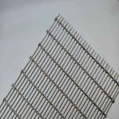 Stainless Steel 400Mesh Interior Wire Mesh Twill Weave For Divider Curtain