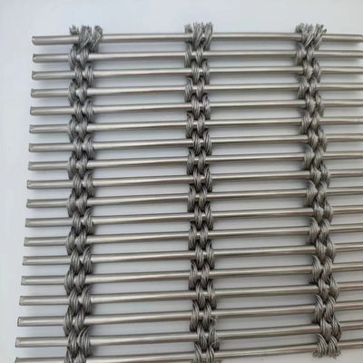 Stainless Steel Wire Metal Mesh Interior Design Diameter 0.025-2mm twill weave