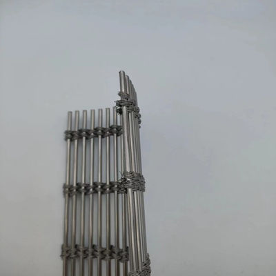 Stainless Steel Wire Metal Mesh Interior Design Diameter 0.025-2mm twill weave