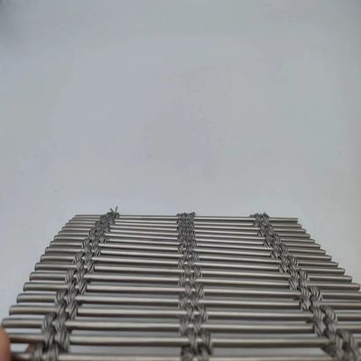 Stainless Steel Wire Metal Mesh Interior Design Diameter 0.025-2mm twill weave