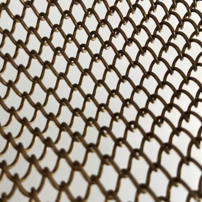 Customized Hole Size Metal Coil Drapery With Round Shape For Versatile Applications