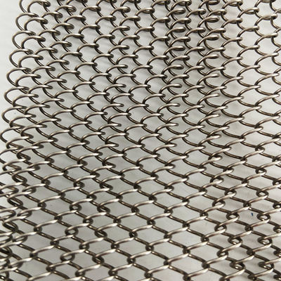 Customized Hole Size Metal Coil Drapery With Round Shape For Versatile Applications