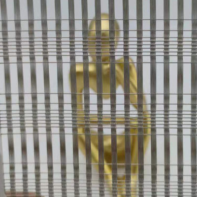 Customizable Laminated Glass Metal Mesh High Temperature Resistance
