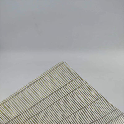 3mm Polishing Laminated Glass With Metal Mesh High Temperature Resistance