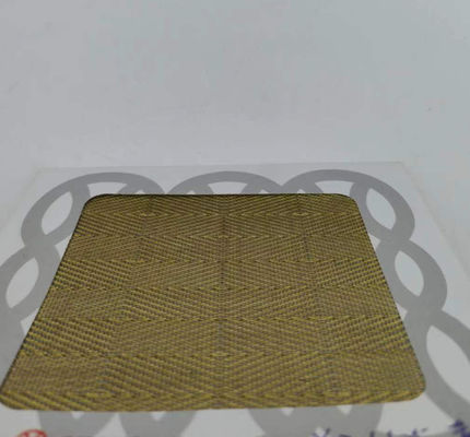 0.6mm Thickness Laminated Glass Metal Mesh Decorative For Industrial