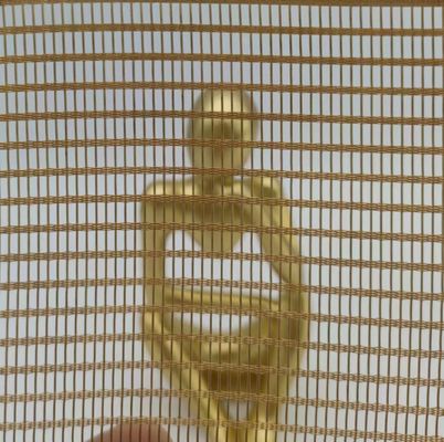 Customized Laminated Glass With Metal Mesh High Strength Length 30m