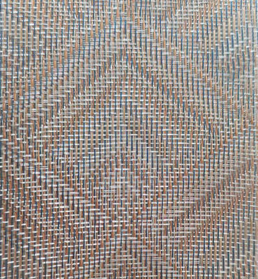 0.8mm Thickness Laminated Mesh Glass Pvdf Coating For Industrial