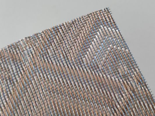 0.8mm Thickness Laminated Mesh Glass Pvdf Coating For Industrial