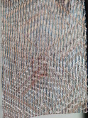 0.8mm Thickness Laminated Mesh Glass Pvdf Coating For Industrial