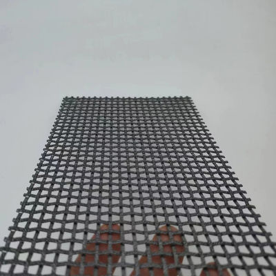 Customized Opening Architectural Wire Mesh Decorative Divider Corrosion Resistance