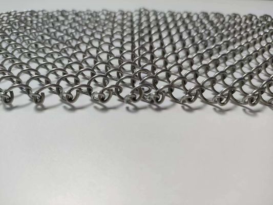 Copper Polished Finish Architectural Expanded Metal Mesh With Twill Weave Style