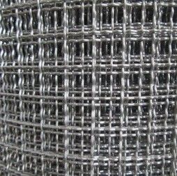 30m OEM Galvanized Crimped Wire Mesh In Screening And Filtering