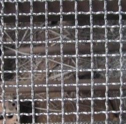 Landscape Decoration Crimped Woven Wire Mesh Width 0.5m-2.5m Weave Type
