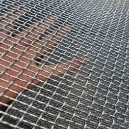 OEM PVC Coated Lock Crimp Wire Mesh For High Performance Products