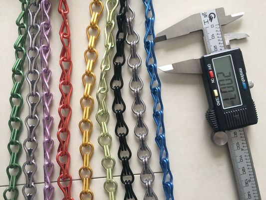 Customizable Aluminium Chain Fly Screen With Rails And Other Fittings