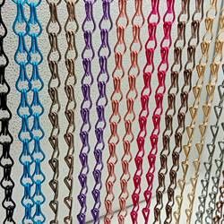 Standard Size 90x210cm Chain Link Screen Curtain Superior Performance