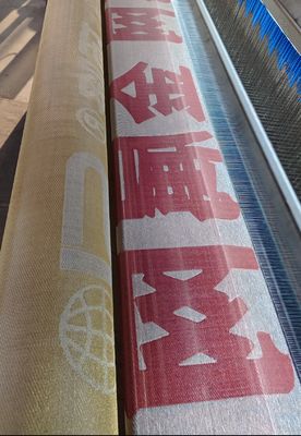 High Durability Woven Wire Mesh Mural For 3d Mesh Fabric