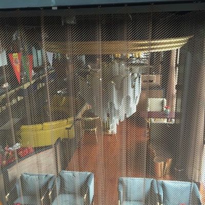 Polishing Metal Coil Curtain For Interior Design Solutions