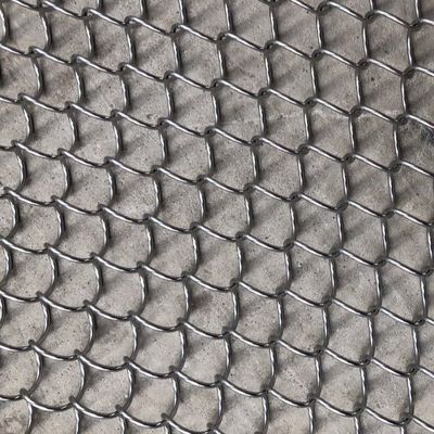 Customized Length Metal Coil Drapery For Restaurant Decoration