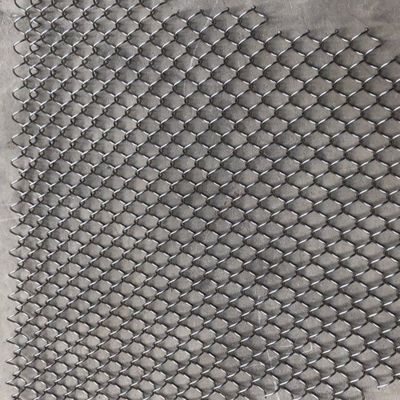 Customized Length Metal Coil Drapery For Restaurant Decoration