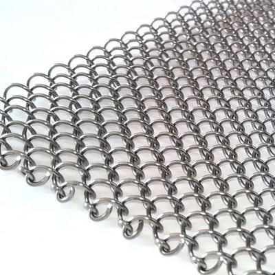 5mm Wire Diameter Spiral Mesh Belt ISO9001 Certificate Length 1m-36m Width 6m