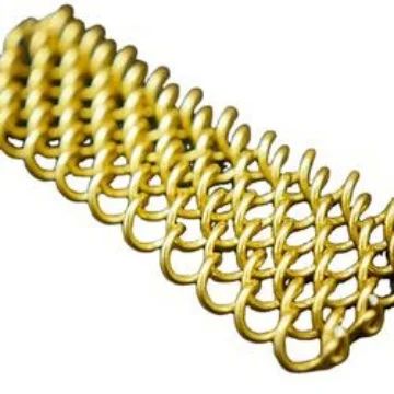 Versatile Metal Spiral Mesh Facade Decoration For Industrial