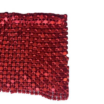 Stainless Steel Oil Resistant 2-8mm Metallic Glitter Fabric
