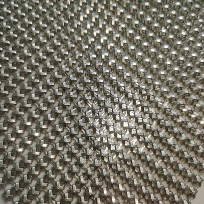 Waterproof Metal Mesh Cloth Fabric Sequin Building Partition