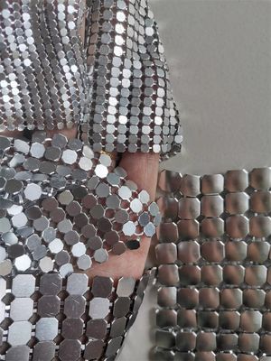 Durable Metal Sequin Fabric With Customizable Wire Diameter 2-7mm