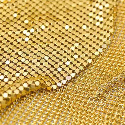 Stainless Steel Oil Resistant 2-8mm Metallic Glitter Fabric