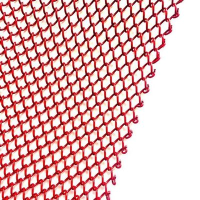 Stainless Steel Decorative Chain Ring Mesh Curtain Screen Building Exterior Wall