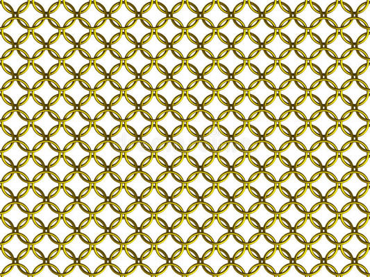 Stainless Steel Ring Mesh Curtain With 2.2kg/m2 Weight