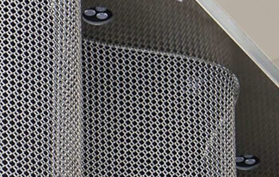Screen / Curtain Light Filtering Ring Link Mesh Curtain With 1mm Wire Guague