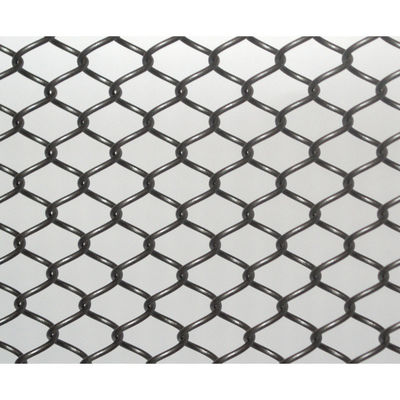 Custom Metal Coil Drapery With 5mm Aperture 1.1kg Weight 70mm Mesh Painting Finish