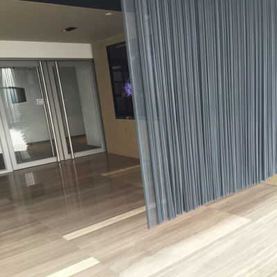 Metal Roller Blinds 80% Opening Area 1.0mm Wire Diameter Indoor Partition Curtains