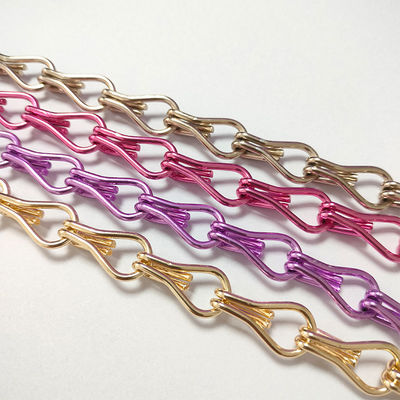 Aluminum Hook Chain Home Decoration Pest Control Custom Hotel Partition Aluminum Hook Bead Curtain Manufacturers Wholesale