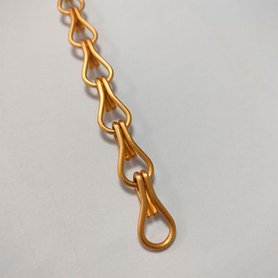 Easy Installation Chain Fly Screen Aluminium Standard Size 12mm*24mm
