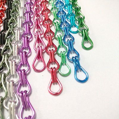 High Quality Aluminum Hook Chain Custom Aluminum Alloy Hook Curtain Insect Fly Screen Curtain