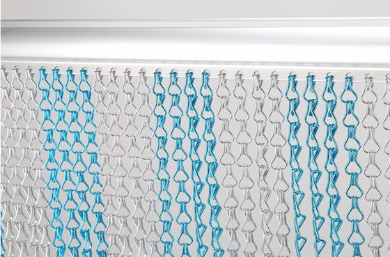 Metal Chain Link Curtains chain Insect Door Curtains Hanging Chain Curtains Fly Stopper Door Curtain