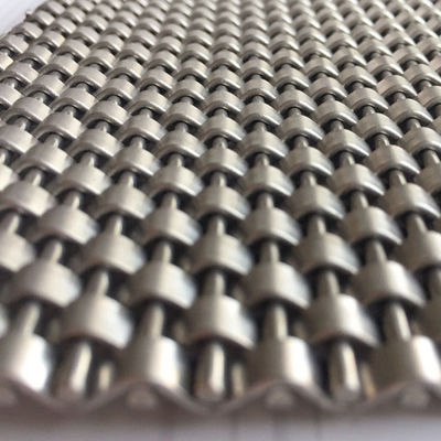 Width 0.5m 2.0m Stainless Steel Architectural Mesh Length 30m For Decorative Interior Wall Cladding