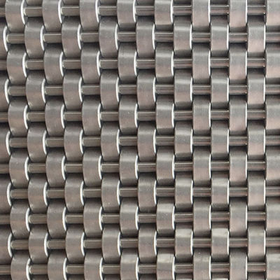 Width 0.5m 2.0m Stainless Steel Architectural Mesh Length 30m For Decorative Interior Wall Cladding