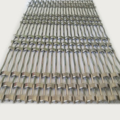 0.8mm 2.0mm Wire Diameter Stainless Steel Architectural Mesh Easy Installation