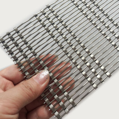 0.8mm 2.0mm Wire Diameter Stainless Steel Architectural Mesh Easy Installation