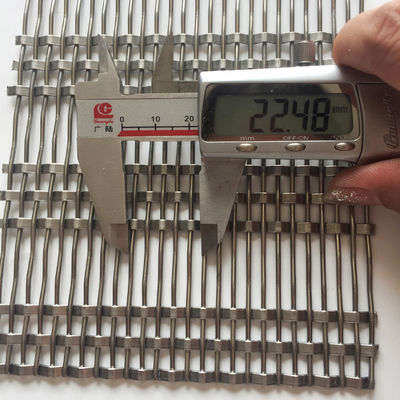 0.8mm 2.0mm Wire Diameter Stainless Steel Architectural Mesh Easy Installation