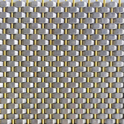 Wire Diameter 0.8mm 2.0mm Stainless Steel Mesh Panel Plain Weave For Cover Wall