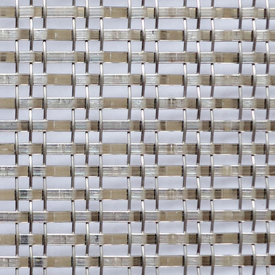 Stainless Steel Architectural Mesh Opening Size 1.2mm 5.0mm Wire Diameter 0.8mm 2.0mm Length 30m