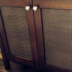 Stainless Steel Decorative Woven Wire Mesh for Length 30m-100m in Art Installations for furniture cabinet doors