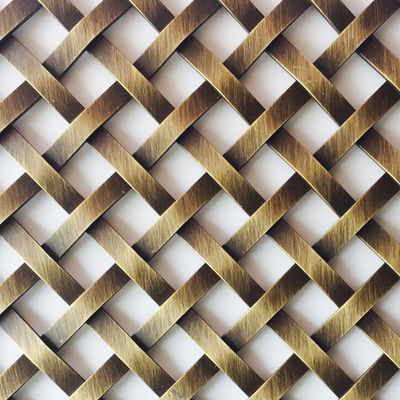 Square Woven Mesh Fabric For Furniture Decoration Fine Mesh Stainless Steel Wire Mesh